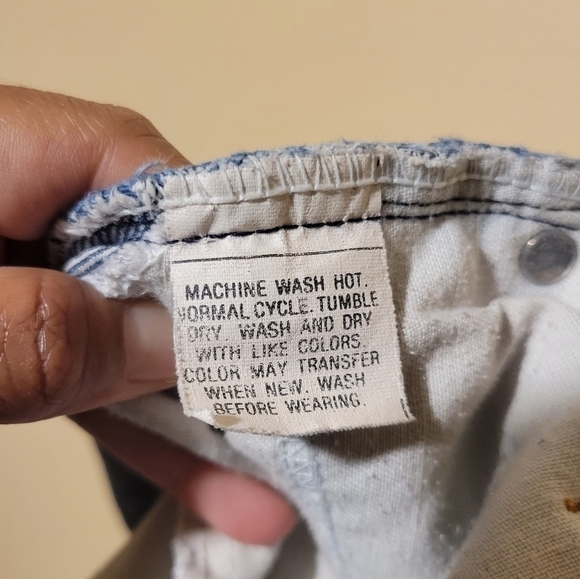 Levi's 20505 0217 vintage shorts orange tab W35 L33. - Picture 10 of 11